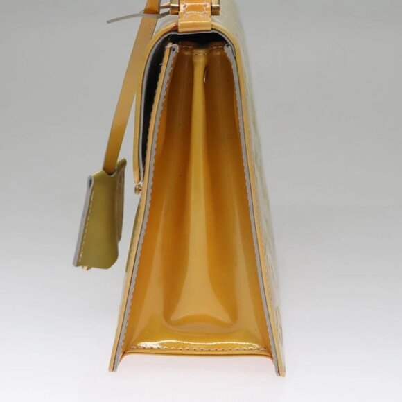 LOUIS VUITTON Monogram Vernis Spring Street Hand Bag Gris - Picture 4 of 16